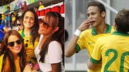 Bruna Marquezine assiste jogo do Brasil ao lado de Rafaella, irmã de Neymar - Instagram/Reprodução