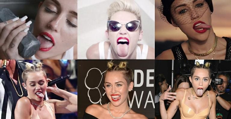 Miley Cyrus diz que vai ‘aposentar’ sua língua - Reprodução