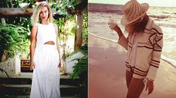 Beyoncé em praia no Brasil - Reprodução/Instagram