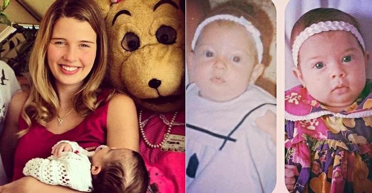 Debby Lagranha compara foto da filha, Duda, com a sua quando bebê: "Cara de uma, focinho da outra" - Instagram/Reprodução