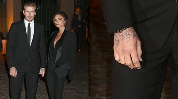 David Beckham faz tatuagem com o nome de Victoria Beckham - Getty Images