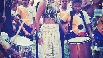Beyoncé na Bahia - Instagram/Reprodução