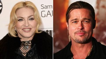 Madonna diz ter sonhado com Brad Pitt em sua cama - Getty Images