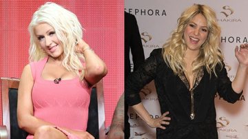 Christina Aguilera e Shakira - GettyImages