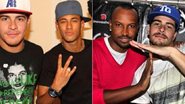 Neymar e Thiaguinho parabenizam o amigo Thiago Martins - Instagram/Reprodução