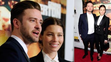 Justin Timberlake e Jessica Biel - Getty Images/Reprodução The Huffington Post