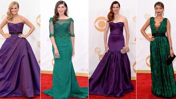Roxo e verde se destacam no Emmy 2013 - GettyImages