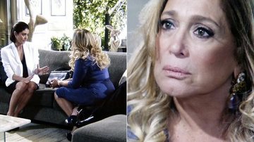 Amor à Vida: Pilar avisa a Silvia que não fará acordo com César - Divulgação/TV Globo