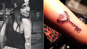Anitta faz tatuagem no braço - Reprodução / Instagram
