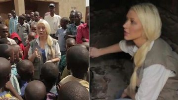 Christina Aguilera visita campo de refugiados de guerra em Ruanda: "Esta viagem me tocou" - Reprodução/Youtube
