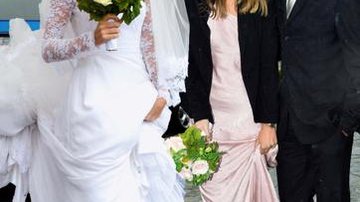 A noiva Sandrine Roussel, Athina Onassis e Doda Miranda. - E-Press Photo.Com