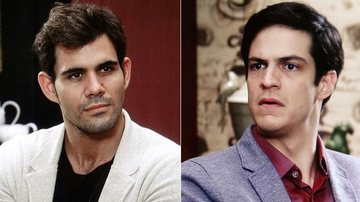 Ninho (Juliano Cazarré) e Félix (Mateus Solano) - Reprodução / TV Globo