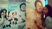 Danilo Gentili em cartaz do filme Mato Sem Cachorro - Facebook/Reprodução