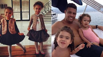 Ronaldo mostra estilo das filhas Maria Alice e Maria Sophia - Instagram/Reprodução
