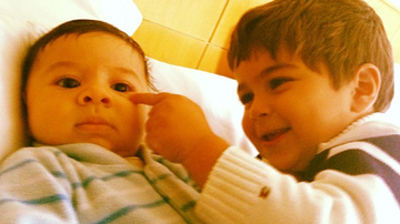Juliana Paes mostra foto dos filhos, Antonio e Pedro - Reprodução / Instagram