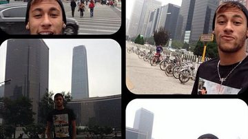 Neymar passeia na China - Instagram/Reprodução