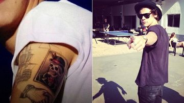 Harry Styles faz nova tatuagem - Reprodução / Twitter