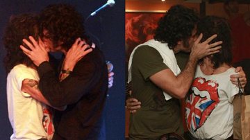 Eriberto Leão beija Serguei em musical - Thyago Andrade/Foto Rio News
