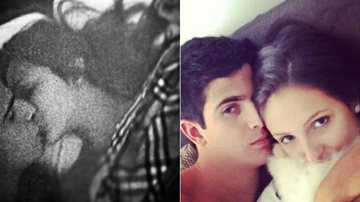 Enzo Celulari surpreende a namorada com beijo na cama - Instagram/Reprodução