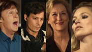 Johnny Depp, Maryl Streep e Kate Moss participam de clipe de Paul McCartney - Reprodução/Youtube