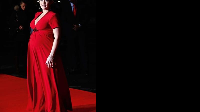 Kate Winslet grávida em première - Olivia Harris/ Reuters