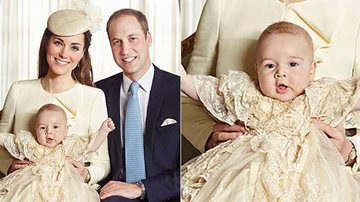 Família real mostra as fotos oficiais do batizado do príncipe George - Reprodução