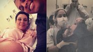 Sônia Abrão registra o nascimento do quarto filho de Simony - Reprodução / Instagram