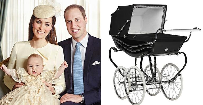 Kate Middleton e príncipe William compram carrinho de luxo para o bebê real - Reprodução