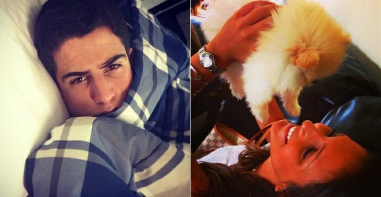 Namorada de Enzo Celulari cuida da saúde do amado: "Melhoras amorzinho" - Instagram/Reprodução
