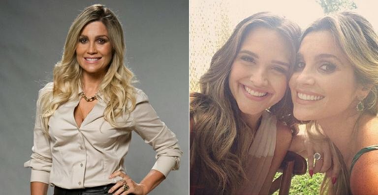 Flávia Alessandra e Juliana Paiva - TV Globo; Reprodução / Instagram
