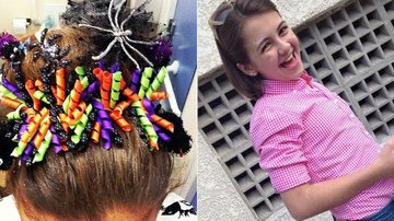 Klara Castanho mostra penteado especial para o Halloween - Instagram/Reprodução