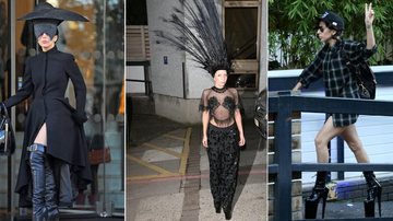 Em clima de Halloween, Lady Gaga usa visuais bizarros em Londres - AKM-GSI/Splash