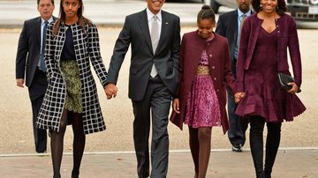 Barack Obama e família - Mike Theiler/ Reuters