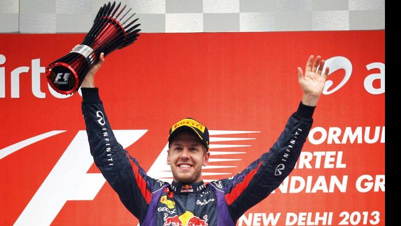Sebastian Vettel é tetracampeão e bate recorde - Adnan Abidi/Reuters