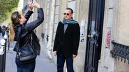 Tom Hanks e a esposa Rita Wilson em Paris - Abacapress/ The Grosby Group