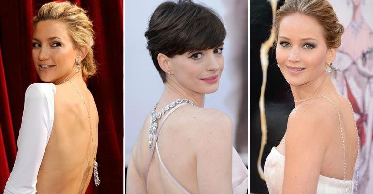 Veja as famosas que usam colar nas costas - Foto-montagem
