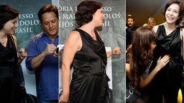Regiane Alves com Leonardo e Simone Soares - Graça Paes / Foto Rio News; Anderson Borde / AgNews