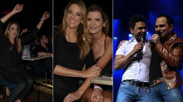 Ticiane Pinheiro se diverte no show de Zezé e Luciano - Cláudio Augusto /Foto Rio News