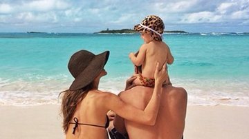 Gisele Bündchen curte a família em praia paradisíaca - Reprodução/Instagram