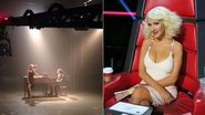 Christina Aguilera no The Voice - Reprodução Instagram @xtina
