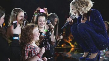 Na Austrália, Beyoncé faz dueto com garota cega e que tem paralisia cerebral - Robin Harper/Divulgação