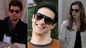 personagens usam óculos de sol em Amor à Vida - Reprodução/TV Globo
