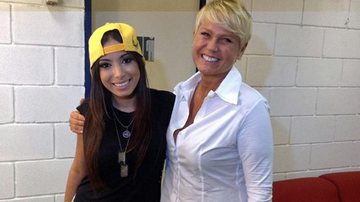 Anitta grava programa com Xuxa e diz: "A cada dia te admiro mais" - Divulgação/TV Globo