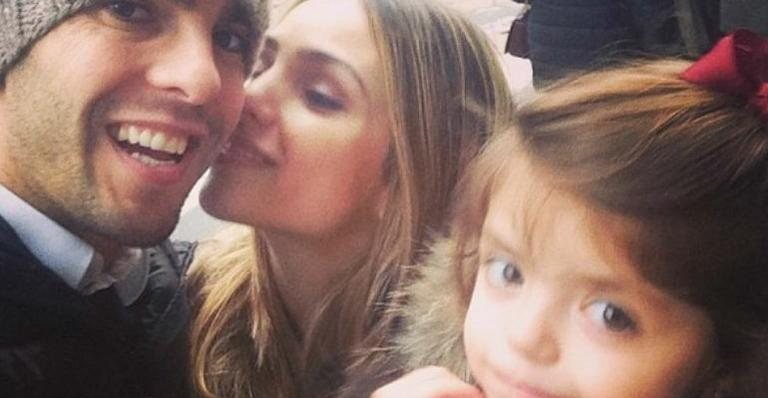 Kaká e Carol Celico curtem os filhos - Reprodução Instagram