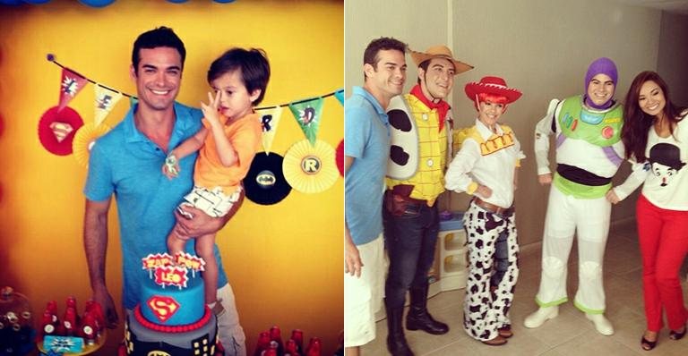 Sidney Sampaio faz festa para o filho - Instagram/Reprodução