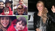 Shakira Piqué e Milan - Reprodução/Instagram