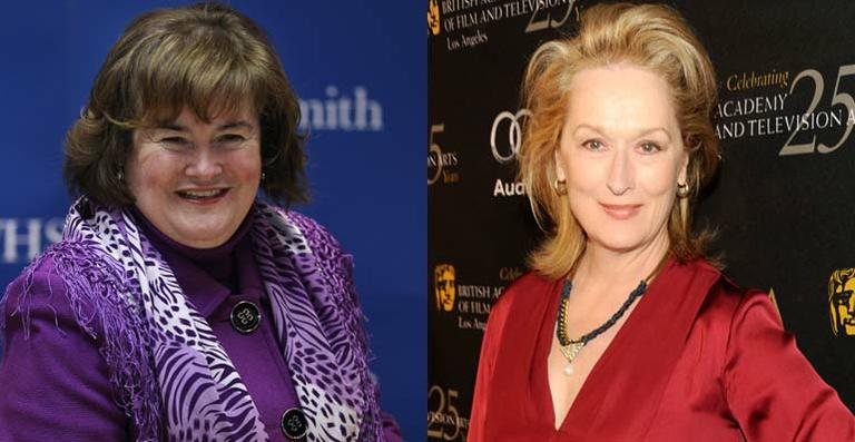 Susan Boyle e Meryl Streep - GettyImages