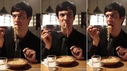 Félix é obrigado a comer macarrão instantâneo - Divulgação/TV Globo
