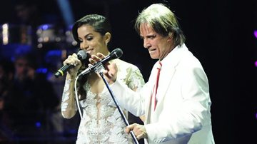 Anitta e Roberto Carlos - Renato Rocha Miranda/Globo