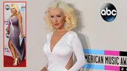 Antes e depois de Christina Aguilera no AMA - GettyImages